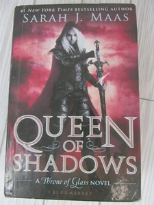 Throne of Glass QUEEN OF SHADOWS Sarah J Maas Rare Turtleback Hardcover Ex Lib K - Bild 1 von 9