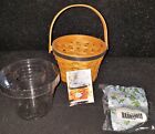 1999 Longaberger Daisy Basket w/Protector, Daisy Liner, and Moveable Handle