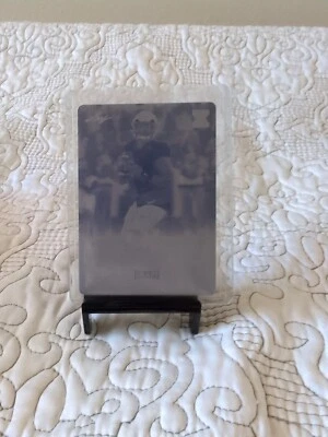 Khalil Tate 2020 Leaf Draft Magenta Print Plate Rookie Non Auto RC  1/1 Wildcats - Image 1 of 4