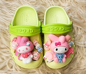 Kids Crocs Shoe With My Melody Charms - Picture 1 of 1