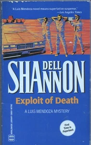 Exploit of Death by Dell Shannon Worldwide Books 1983 1990 1991 PB - Imagen 1 de 2