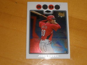 2008 Topps Chrome #196 Joey Votto Rookie RC B