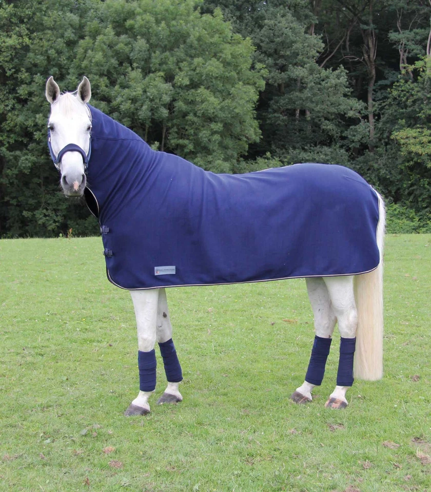 WALDHAUSEN Fleecedecke Halsteil, Abschwitzdecke, Pferdedecke 115,125,135,145,155 Waldhause