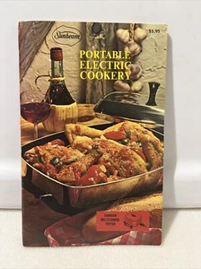 Vtg Sunbeam Portable Electric Cookery Cookbook 1970 by Bonnie Brown - Picture 1 of 4