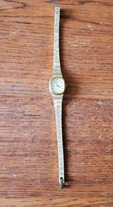 Vintage Pulsar Quarz Damenuhr goldfarben, gebraucht, kostenloser Versand - Bild 1 von 7