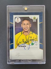 Neymar Jr. 2018-19 Treble Soccer FIFA World Cup Brazil SSP ON Card Auto