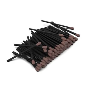 Black Stick braune Spitze ausgefallene Streichhölzer 4" Zoll Streichholzmine 500 lange BBQ Streichhölzer - Bild 1 von 1