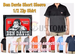 Suéter camisa manga corta Ben Davis 1/2 con cremallera - Imagen 1 de 27