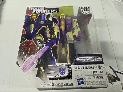 TRANSFORMERS Generations Thrilling 30 Voyager Class Blitzwing Triple Incomplete - Image 1 of 3