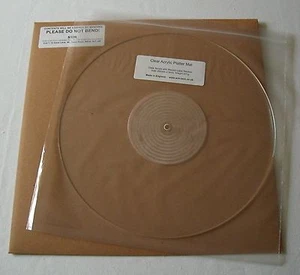 SRM TECH CLEAR ACRYLIC TURNTABLE PLATTER MAT FOR TECHNICS SL1200 - Picture 1 of 1