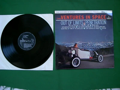 THE VENTURES IN SPACE.  (MEGA RARE MONO U.K. VINYL ALBUM). - Image 1 of 2