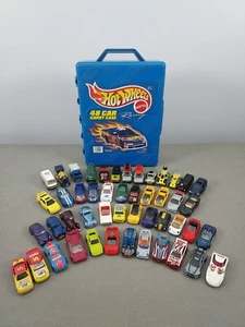 Tara Hot Wheels 48 Car Carrying Storage Case Plastic 20020 Richard Petty Labonte - Picture 1 of 21