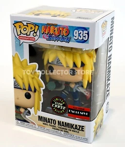 Funko CHASE Minato Namikaze 935 Naruto Shippuden w/ Pop Protector AAA Exclusive - Picture 1 of 6