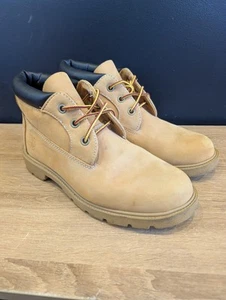 Timberland Nellie Waterproof Lace-up Chukka Boot for Boys in Yellow UK Size 5 - Picture 1 of 10