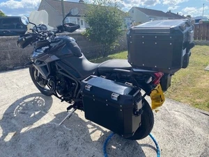 Triumph Tiger XR 800cc - Triumph Top box, Panniers etc. - Adventure motorbike - Picture 1 of 8