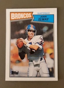 John Elway 1987 Topps #31 casi nuevo - como nuevo - Imagen 1 de 2
