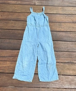 Old Navy Jumpsuit, Girl's Size Large (10-12), Blue Lightweight Denim - Picture 1 of 3