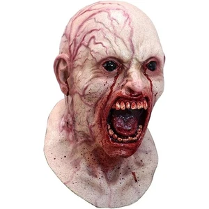 Zombie Mask Creepy Halloween Props Scary Realistic Face Mask Adult Party Cosplay - Picture 1 of 6