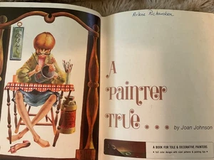 EIN MALER WAHR… Dekoratives Malbuch JOAN JOHNSON selten - Bild 1 von 3