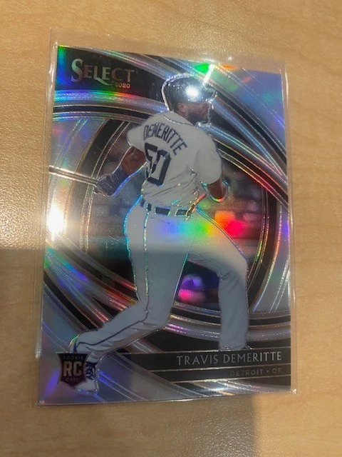 2020 Panini Select Silver Prizm Travis Demeritte RC #160 - Detroit Tigers - Image 1 of 1