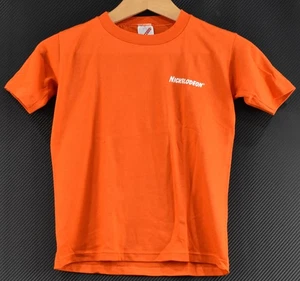 Vintage (Never Worn) Unisex Kids Nickelodeon T-Shirt (Medium 10-12, Orange) - Picture 1 of 4