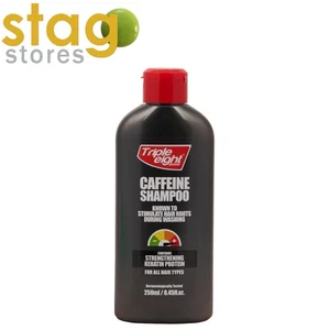Triple Eight Caffeine Shampoo - 250ml - Brand New - Multibuy - Picture 1 of 4