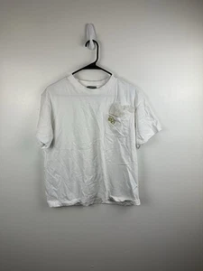 Christian Dior Bunny Pocket Paris T-Shirt White Size Medium Staining Streetwear - Picture 1 of 8