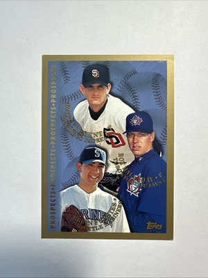 1998 Topps - Prospects Roy Halladay, Matt Clement, Brian Fuentes #264 (RC) Foto 1 de 4