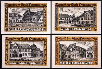 DOMNAU / DOMNOVO KALININGRAD 1921 Complete German Notgeld East Prussia Russia - Image 1 of 2
