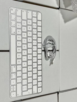 2021 Apple Wireless Magic Keyboard White/Silver A2450 MK2A3LL/A, Dutch Holland - Image 1 of 4