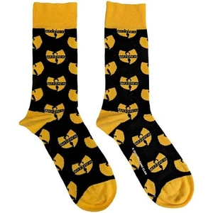 Wu-Tang Clan Logo Repeat Socks Black New - Picture 1 of 1