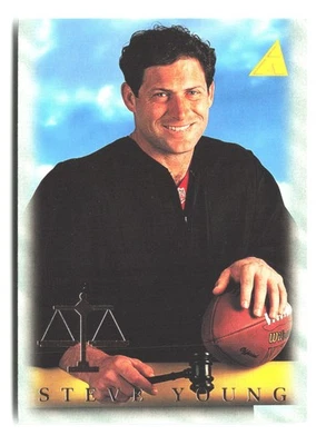 1995 Pinnacle #192 Steve Young - Image 1 of 2