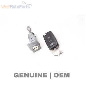 2012-2017 VW PASSAT - LOCK Switch / Cylinder W/ KEY 561898375N - Picture 1 of 5