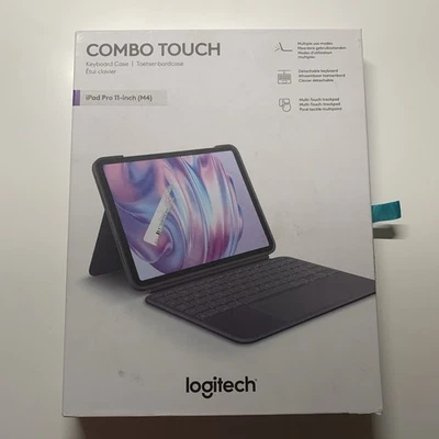 Logitech Combo Touch Keyboard Case - Apple iPad Pro 11 Inch (M4) - Image 1 of 4