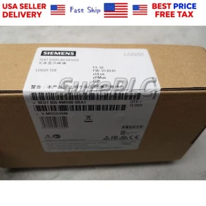 New Siemens 6ED1 055-4MH08-0BA1 6ED1055-4MH08-0BA1 LOGO! TD text display, 6-line - Picture 1 of 6