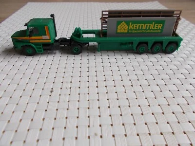 Kibri 1:87 Scania mit Langendorf Innenlader Kemmler - Bild 1 von 4