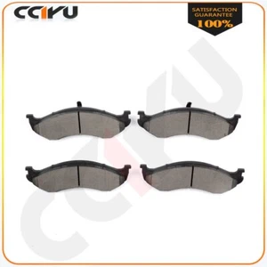 FRONT Ceramic Brake Pads 4pcs For Jeep Grand Cherokee Comanche Wagoneer Wrangler - Picture 1 of 10