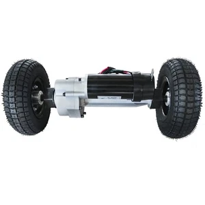 24v 350W Transaxle Motor + Tire Wheels for Electric Mobility ATV Wheeler Scooter - Picture 1 of 15