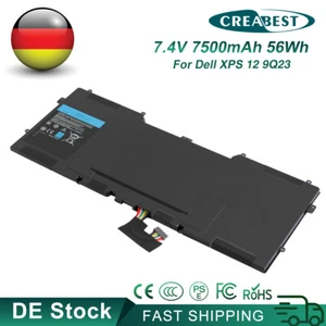 Batterie 7.4V 7500mAh 47Wh 489XN pour Dell XPS 12 13-L321X L322X 3H76R WV7G0 PKH18 - Photo 1/12