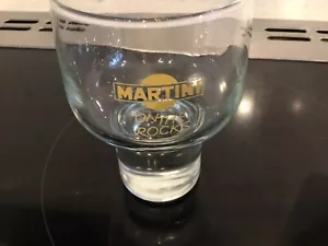 Vintage Retro Martini On The Rocks Glass Stemless Solid Foot Almost Unused - Picture 1 of 6