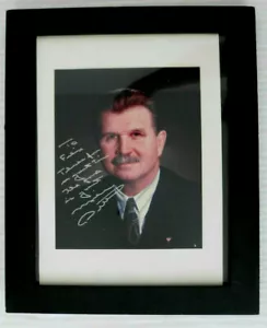 Mike Ditka Chicago Bears handsigniert signiert 8x10 gerahmtes Foto - Bild 1 von 3