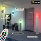 RGB LED Extérieur Support de Lampe Embase Haut Bas Terrasse Hof Mur Télécommande