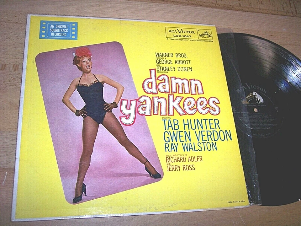 VG++ Damn Yankees Original Soundtrack Recording LP Album - Image 1 of 1