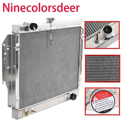 3 Row Aluminum Radiator For 79-93 Dodge D150 D250 D350 W150 W250 Ram 5.2 5.9L V8 - Image 1 of 4