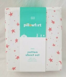 3 pc Pillowfort Stars Twin Sheet Set NIP