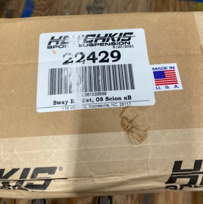 Juego de barra estabilizadora Hotchkis 22429 08 Scion xB Foto 1 de 4