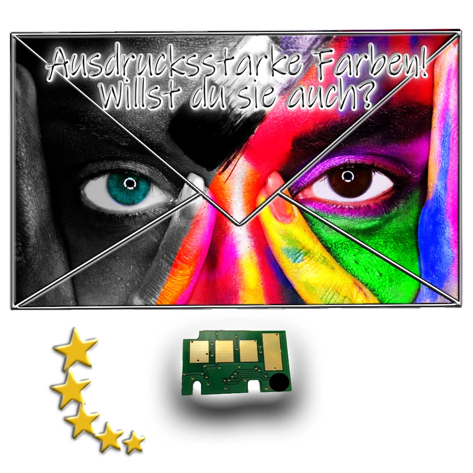 RESET CHIP BLACK für SAMSUNG CLP-415NW kompatibel zu CLT-K504 - Bild 1 von 1