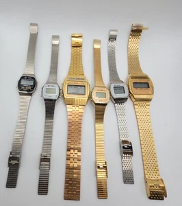 Vintage Omni Quartz LLC Digital Watch Lot Men And Woman (PARTS) - Picture 1 of 12