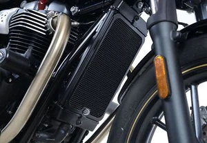 R&G Radiator Guard Black Triumph Speed Twin 1200 2019 - 2021 - Picture 1 of 5
