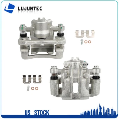 Pinzas de freno traseras izquierda derecha con soporte para Kia Forte Koup 2010 2011 2012 2013 Foto 1 de 4